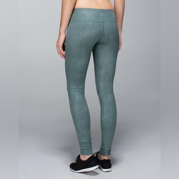 Lululemon Wunder Under Pant Full-On Luxtreme Burlap Deep Shore Earl Grey SZ 10 - Picture 2 of 10